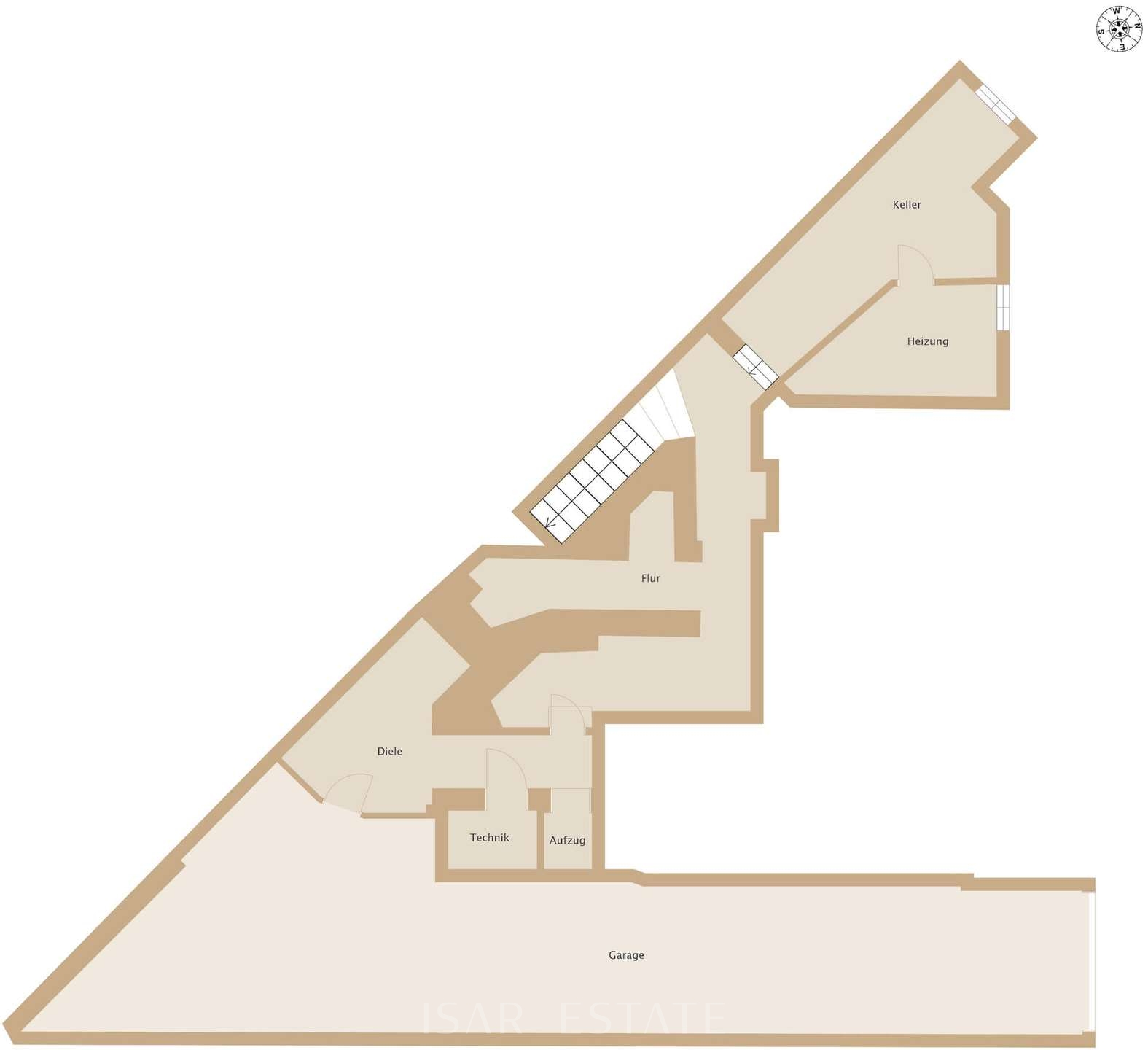 Grundriss Untergeschoss